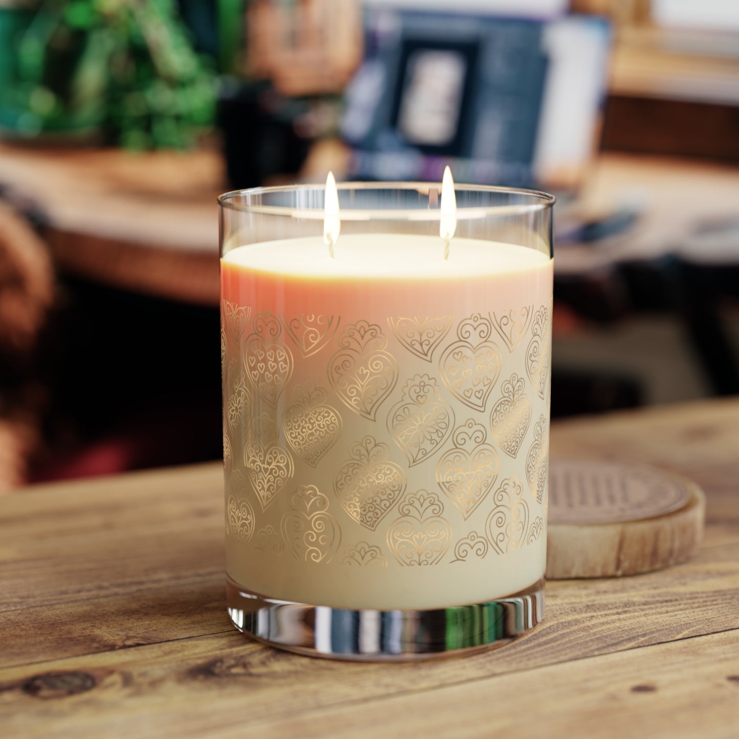 Coração Heartwarming Scented Candle – 11oz Full Glass