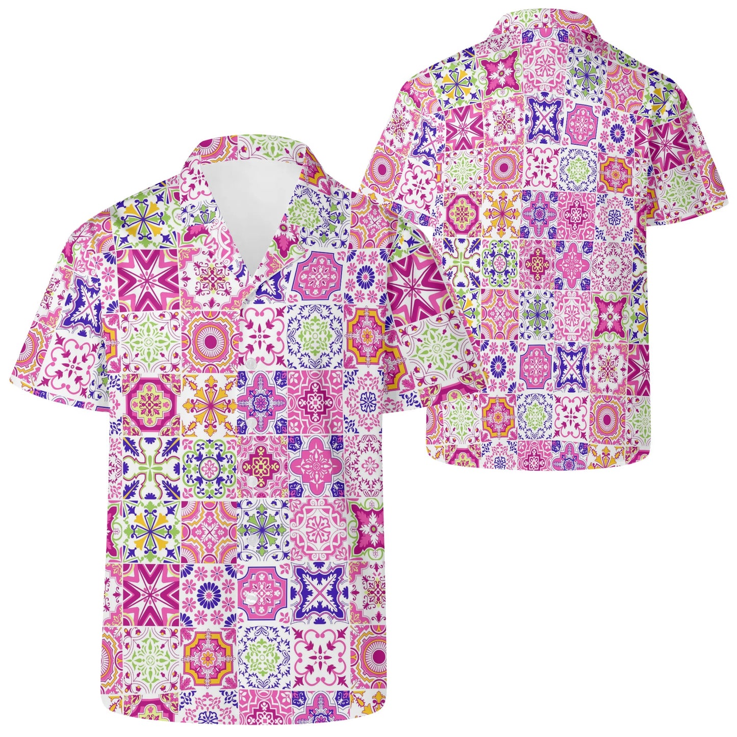 Camisa havaiana casual masculina Cora