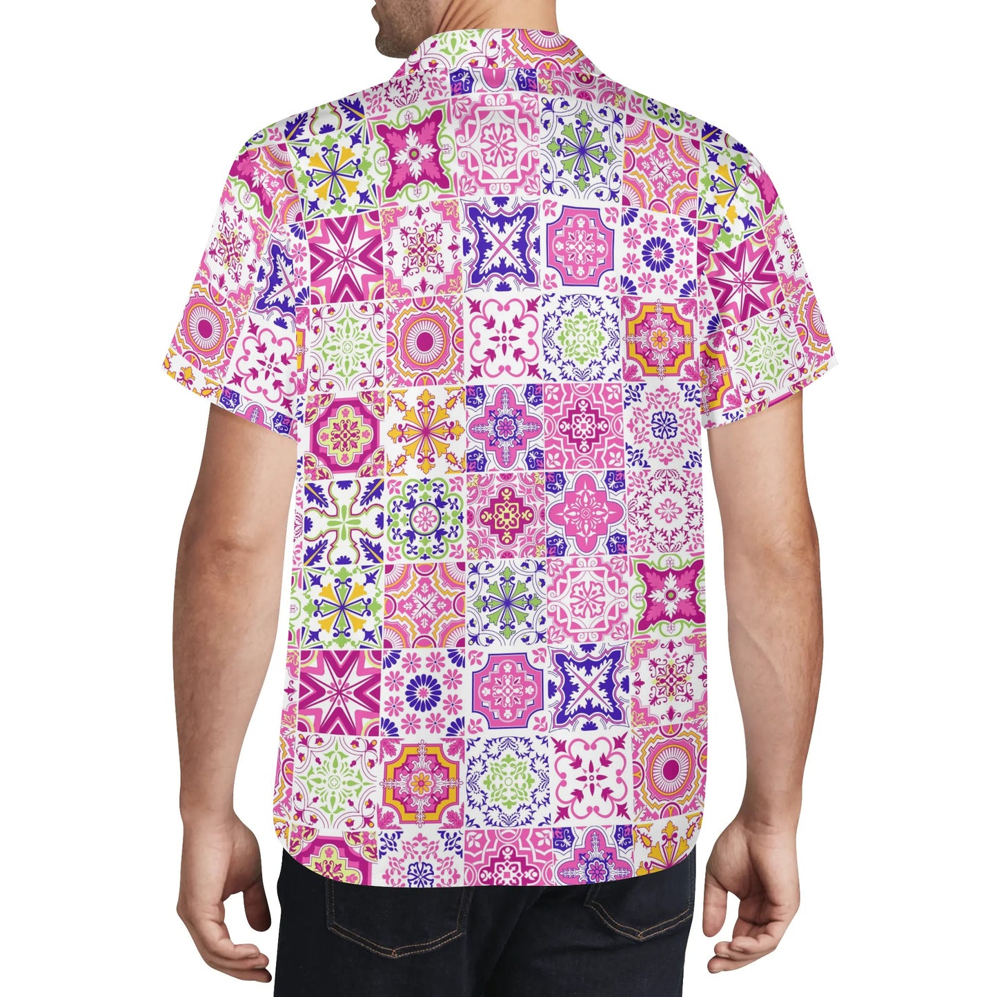 Camisa havaiana casual masculina Cora