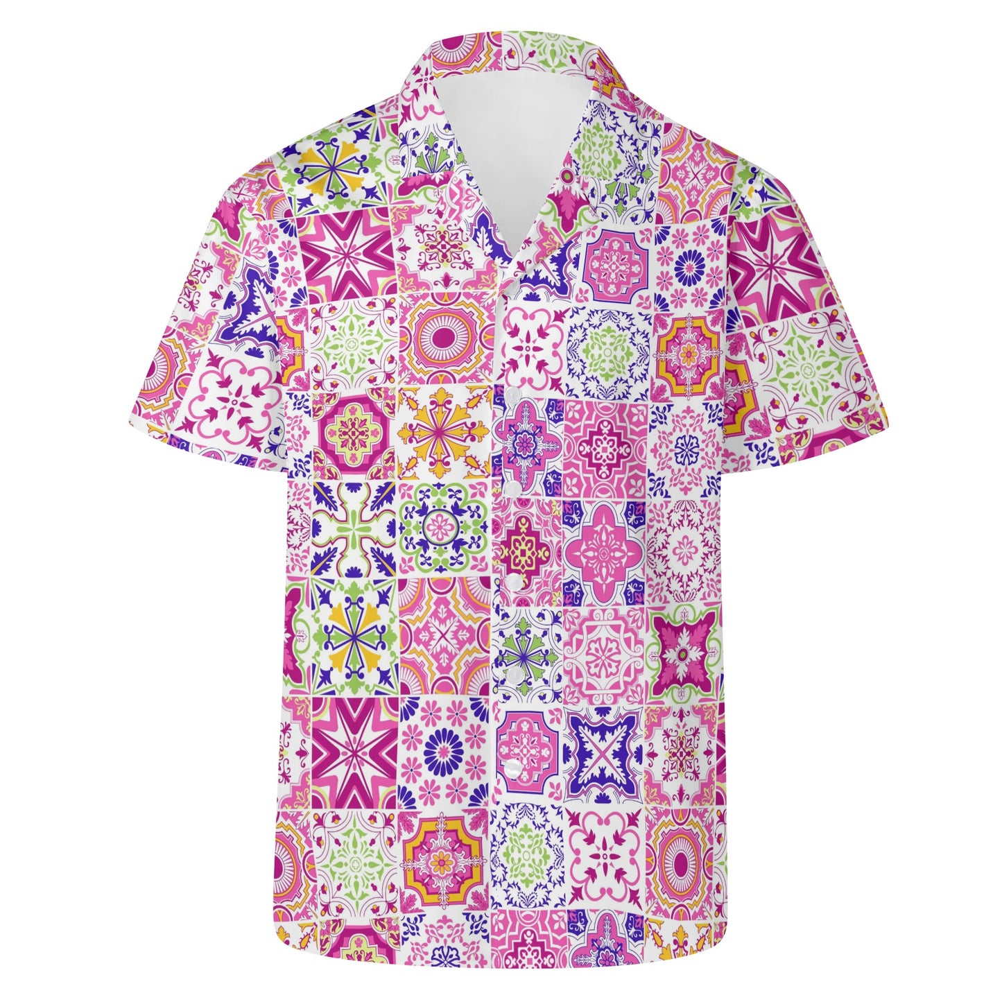 Camisa havaiana casual masculina Cora
