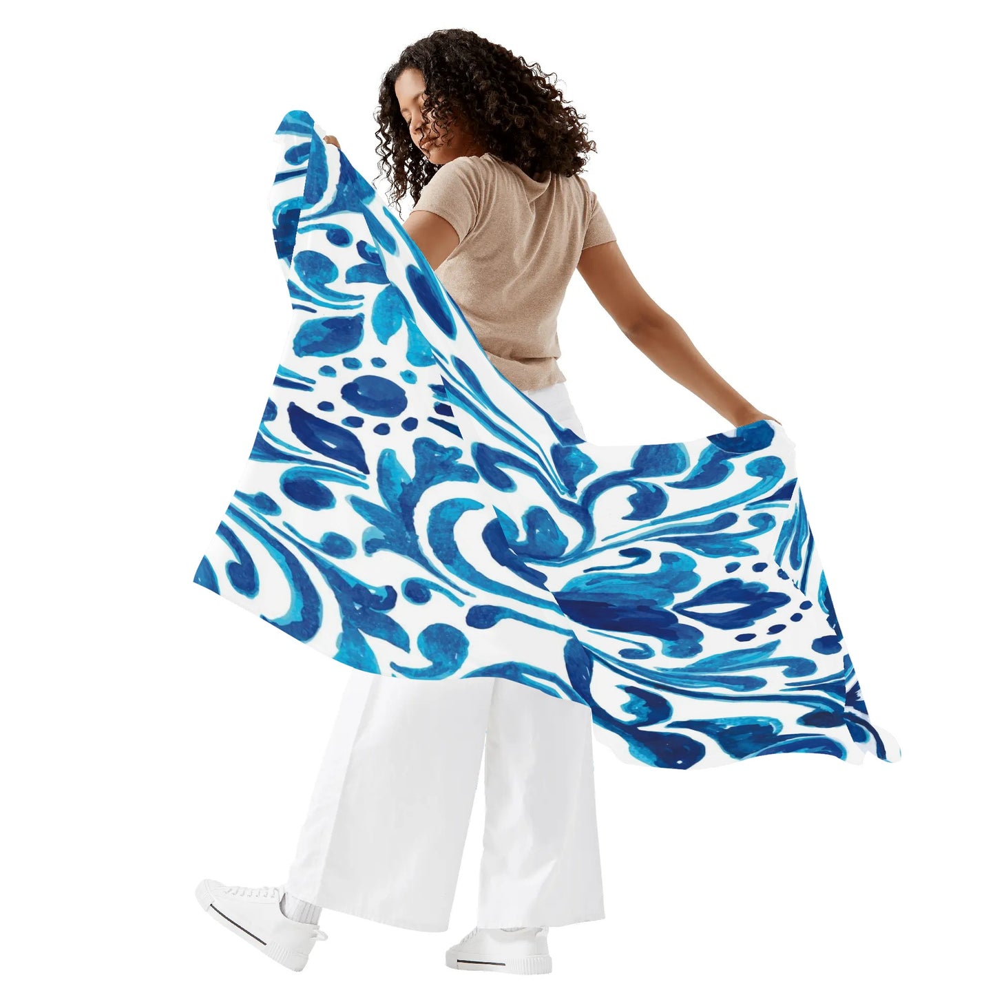 Envoltório de sarongue feminino Ondas