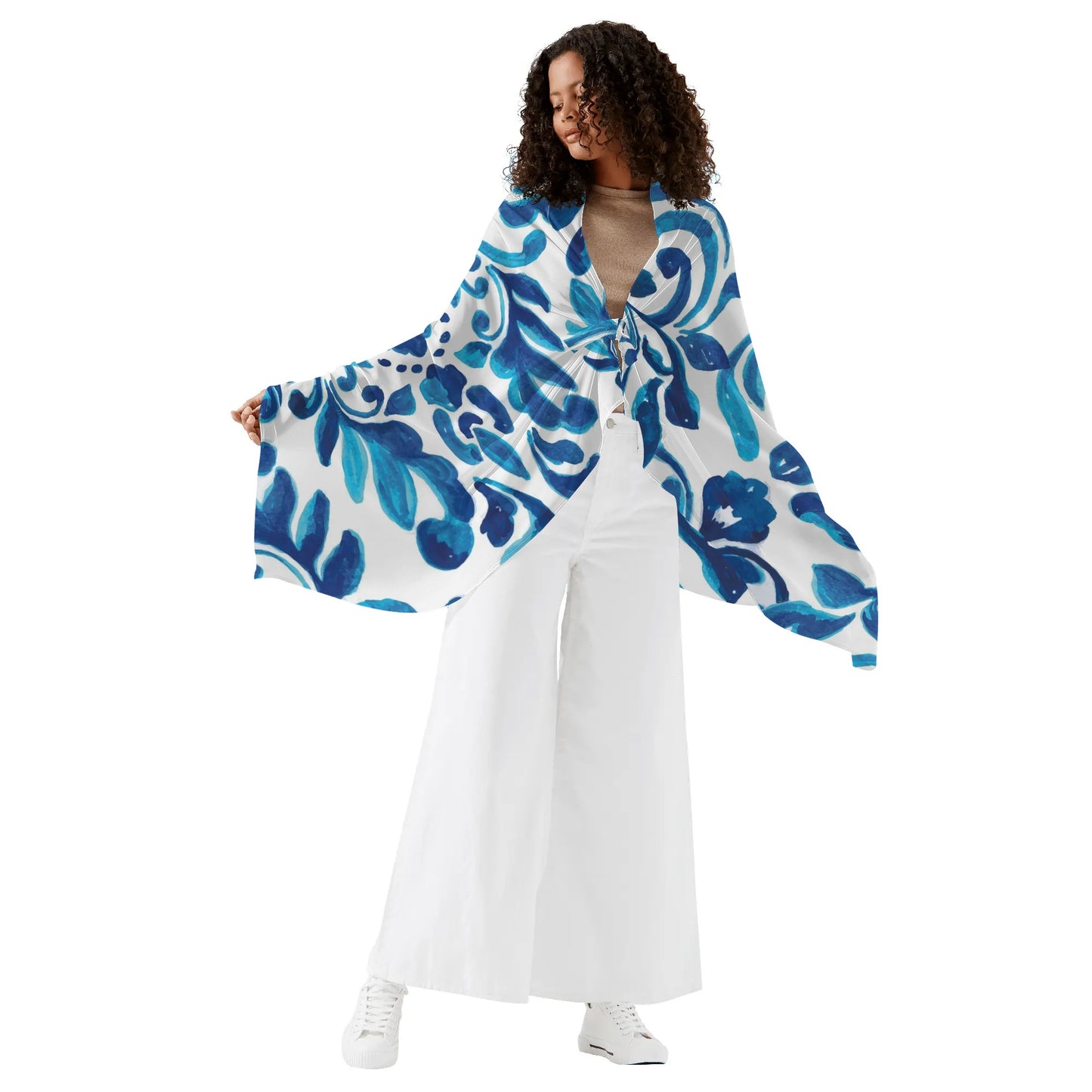 Envoltório de sarongue feminino Ondas