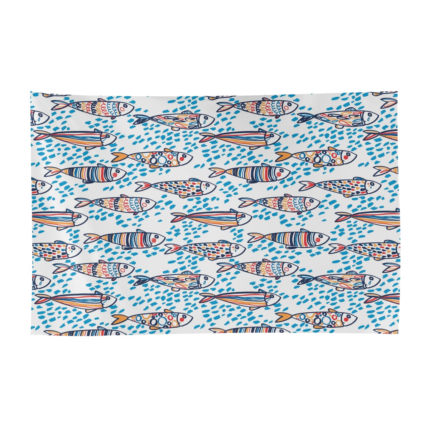 Envoltório de sarongue feminino Sardinha