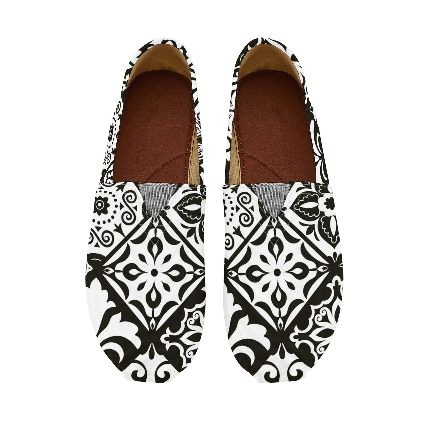 Sapatos casuais femininos pretos