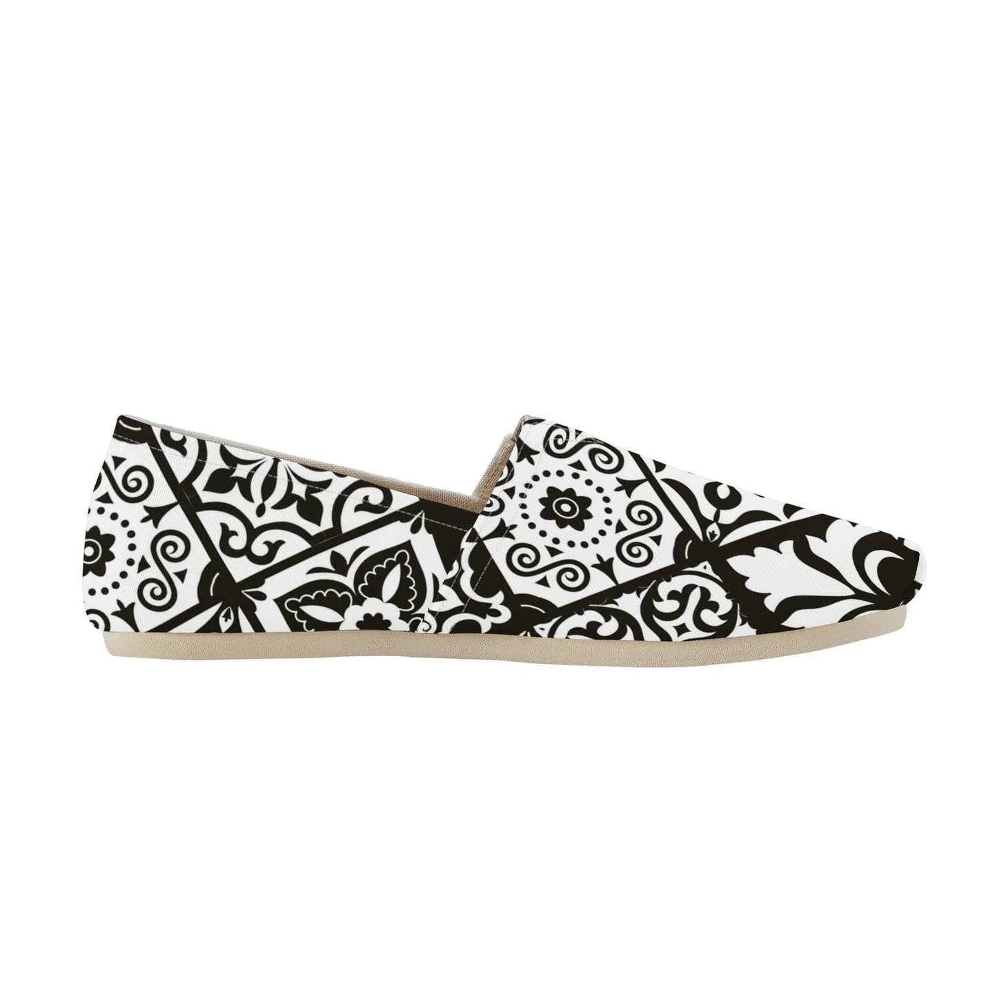 Sapatos casuais femininos pretos