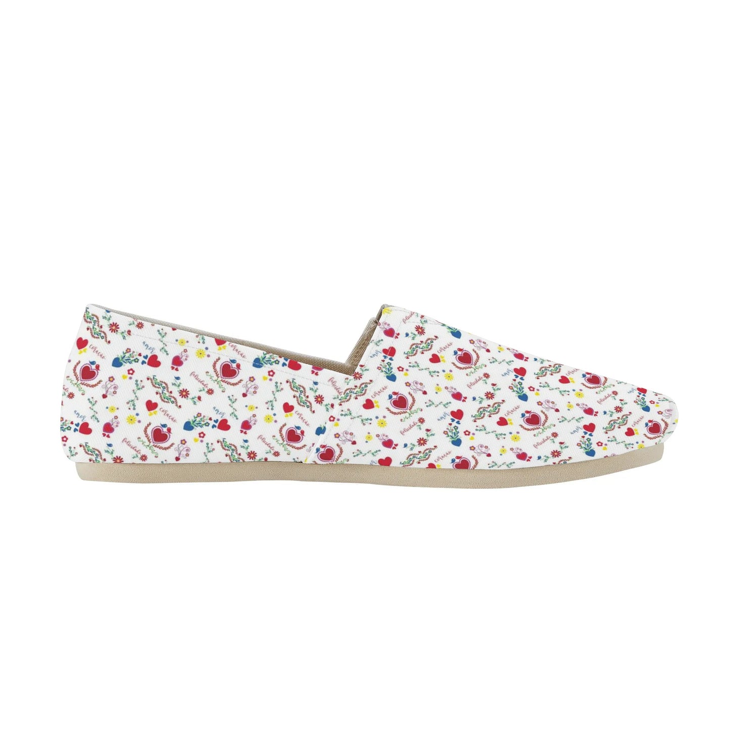 Sapatos casuais femininos Amor