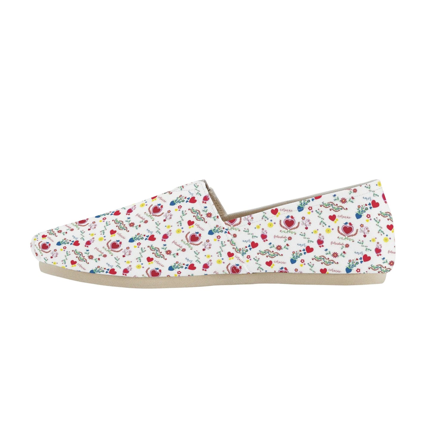 Sapatos casuais femininos Amor