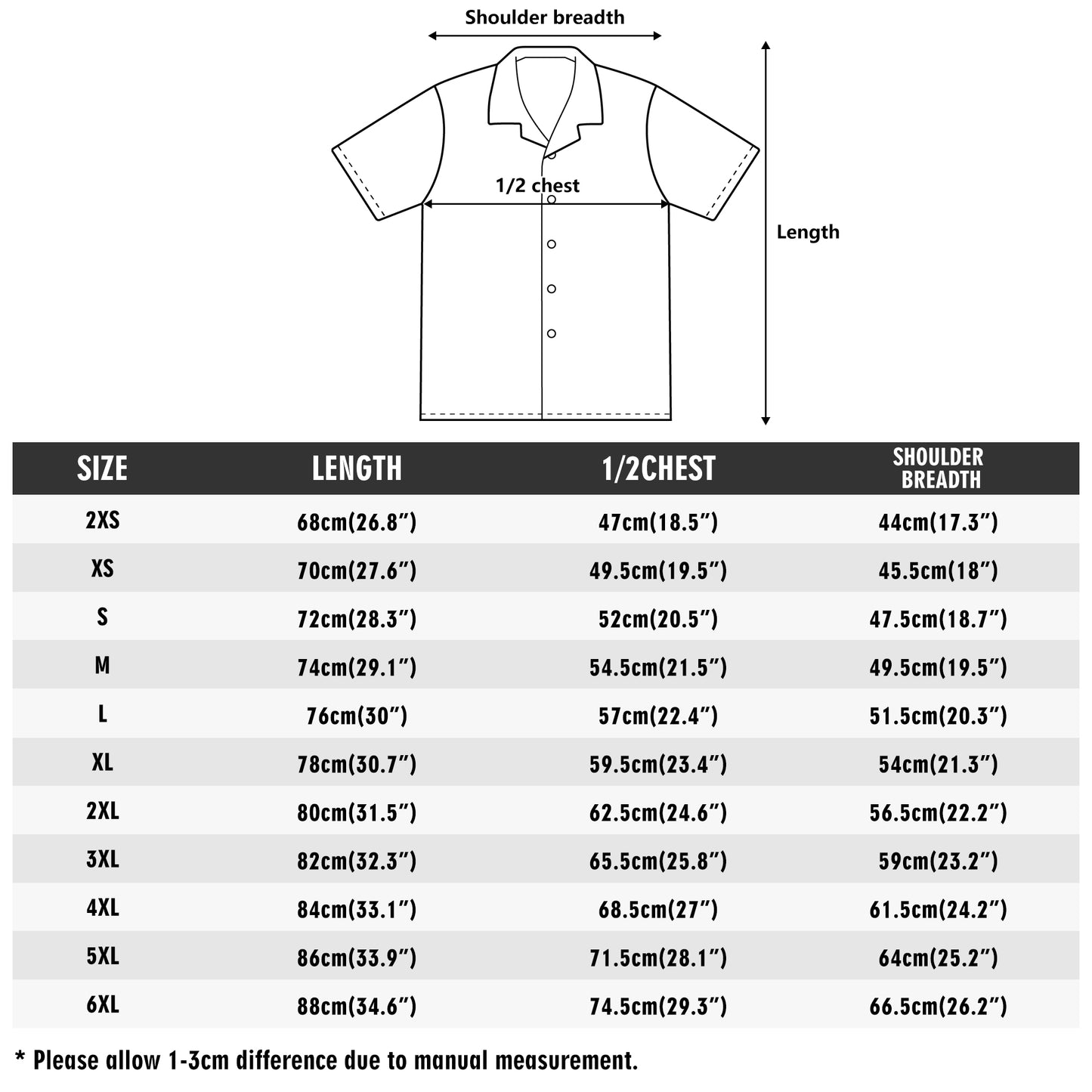 Camisa havaiana casual masculina Cora