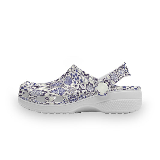 Sapatos Buraco Infantil Azul