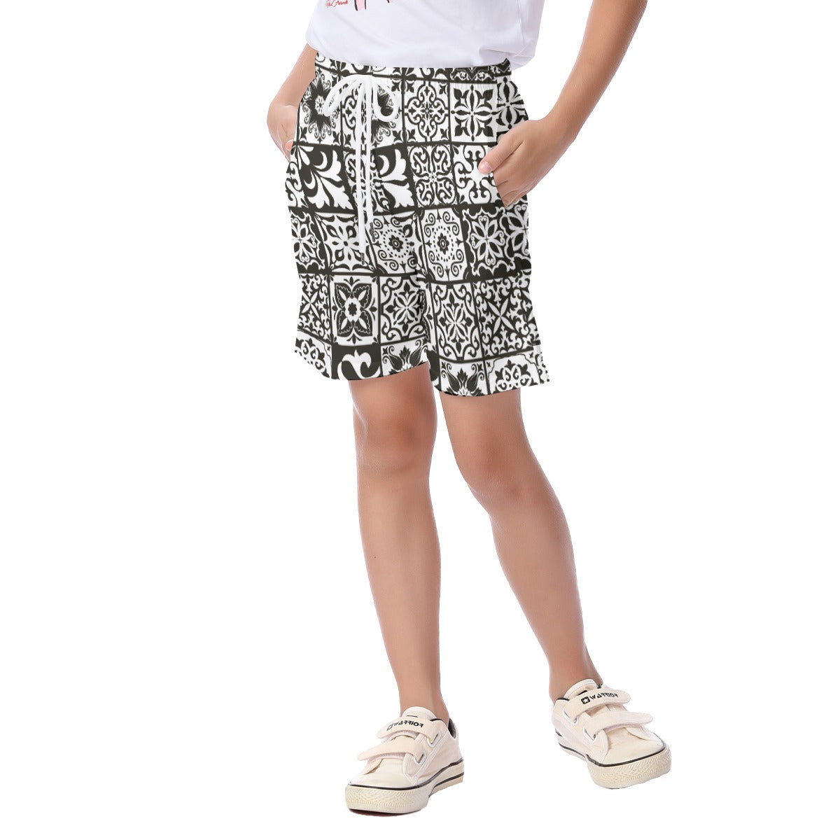 Shorts de Praia Infantil Preto