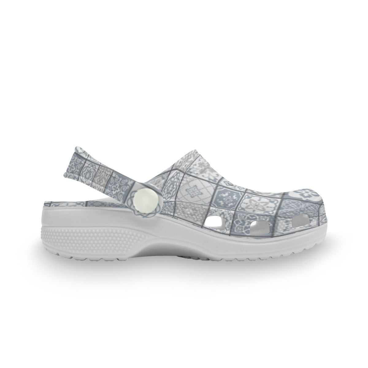 Sapatos Buraco Infantil Cinzento