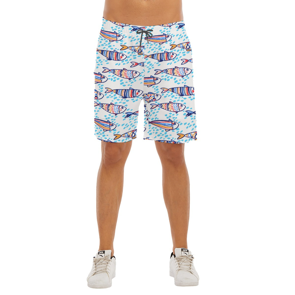 Shorts de praia masculino Sardinha