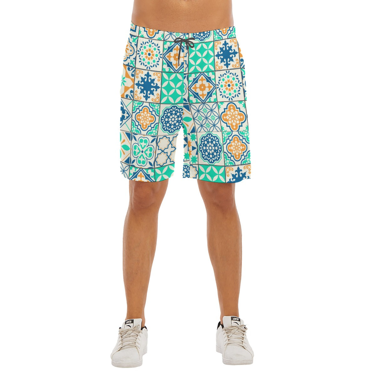 Shorts de praia masculino Verdinho