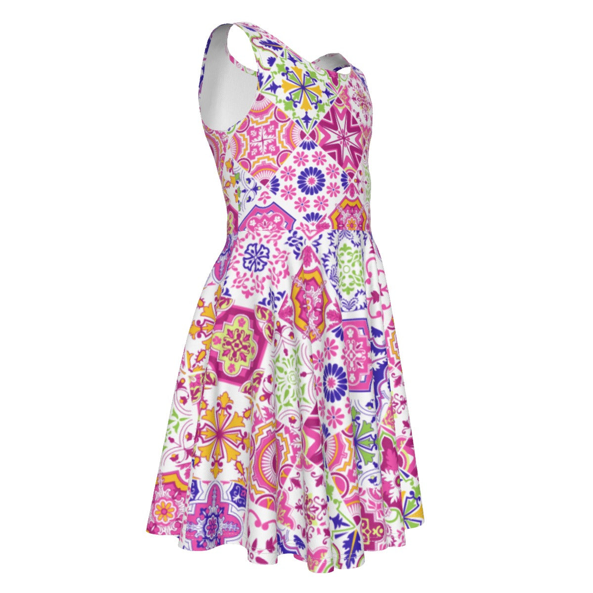 Vestido colete sem mangas Cora Kid