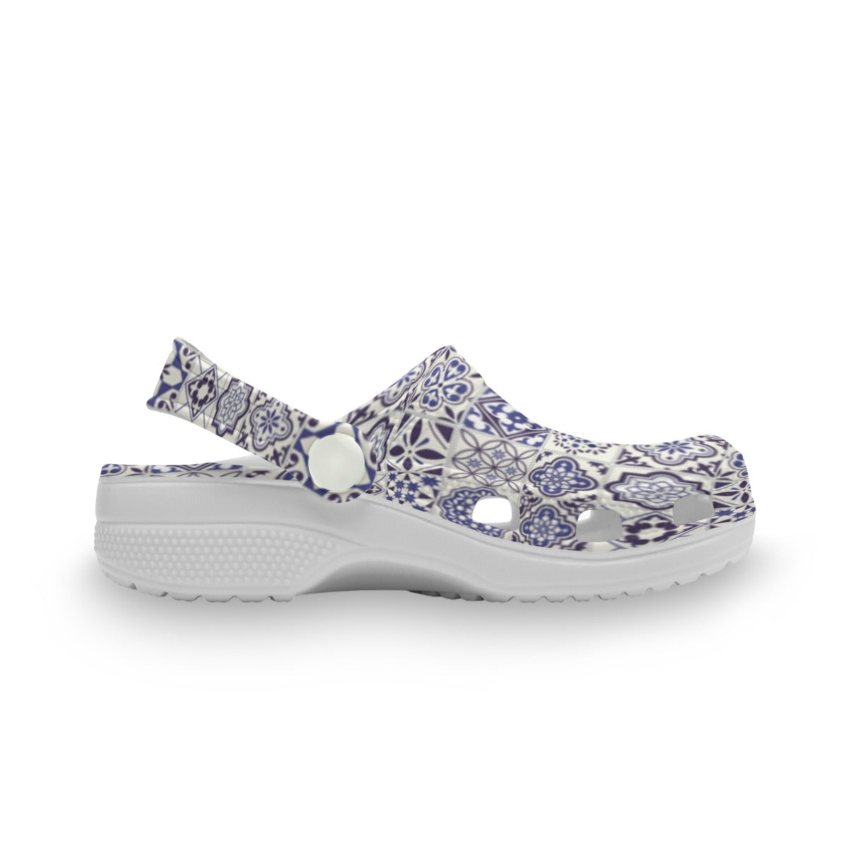 Sapatos Buraco Infantil Azul