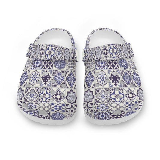 Sapatos Buraco Infantil Azul