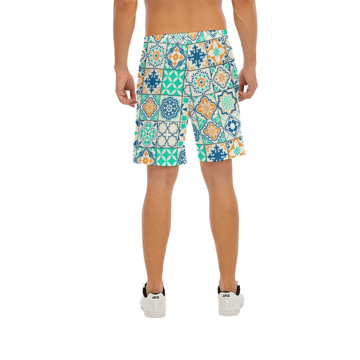 Shorts de praia masculino Verdinho