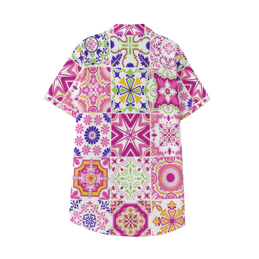 Camisa havaiana infantil Cora