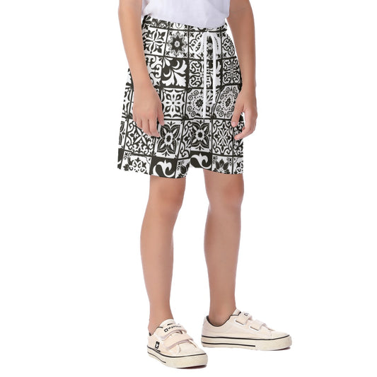 Shorts de Praia Infantil Preto