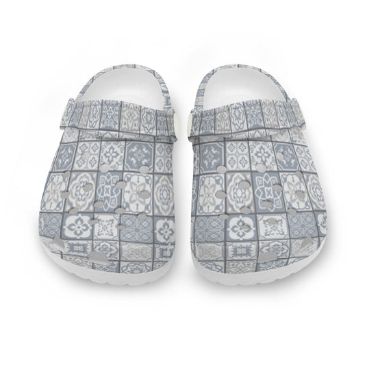 Sapatos Buraco Infantil Cinzento
