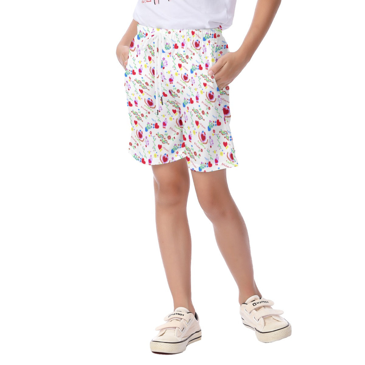 Shorts de praia Amor Kid