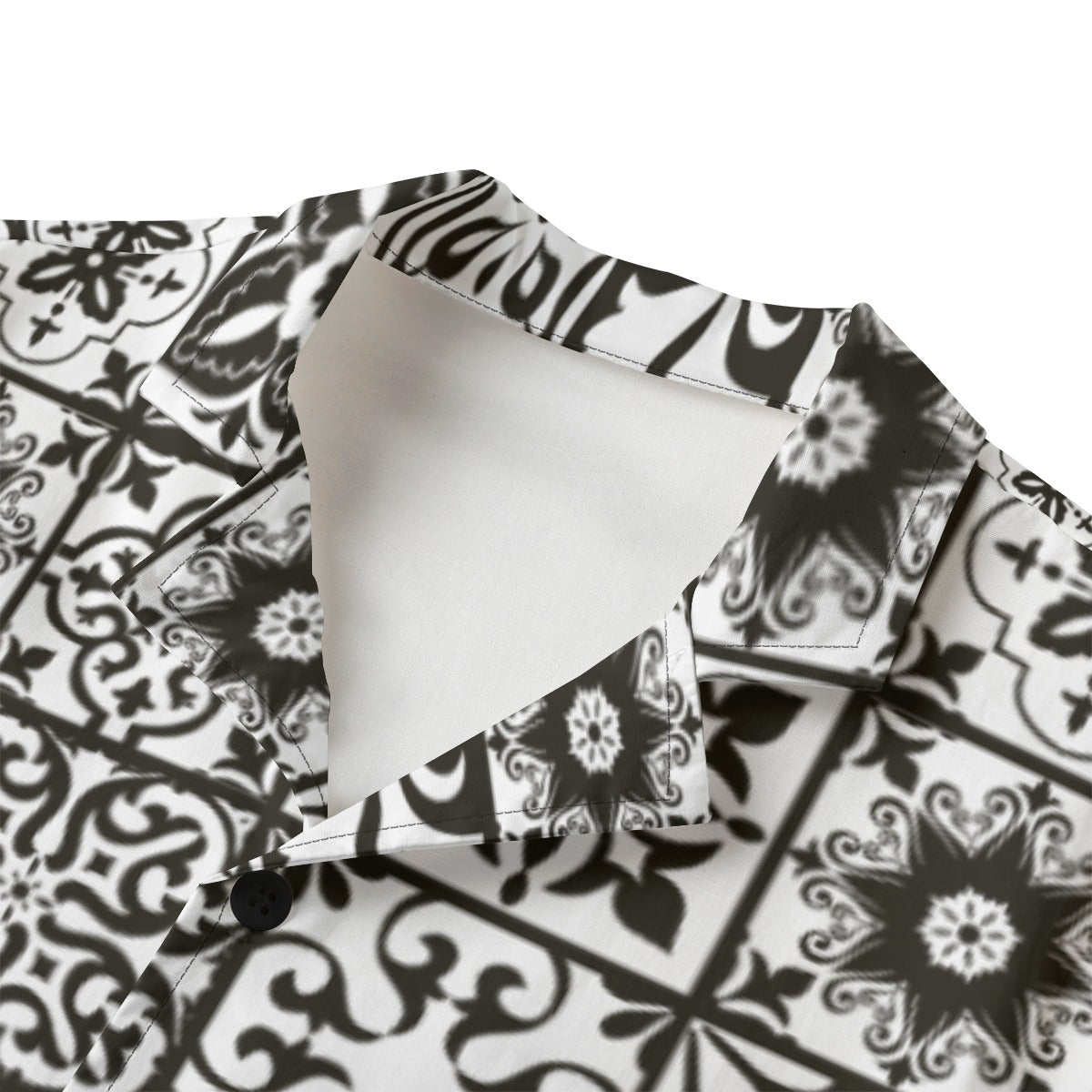 Camisa Havaiana Férias Infantil Preto