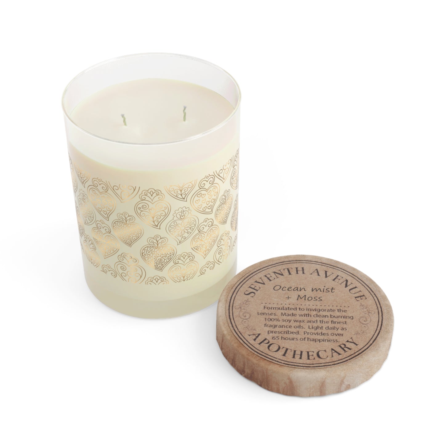 Coração Heartwarming Scented Candle – 11oz Full Glass
