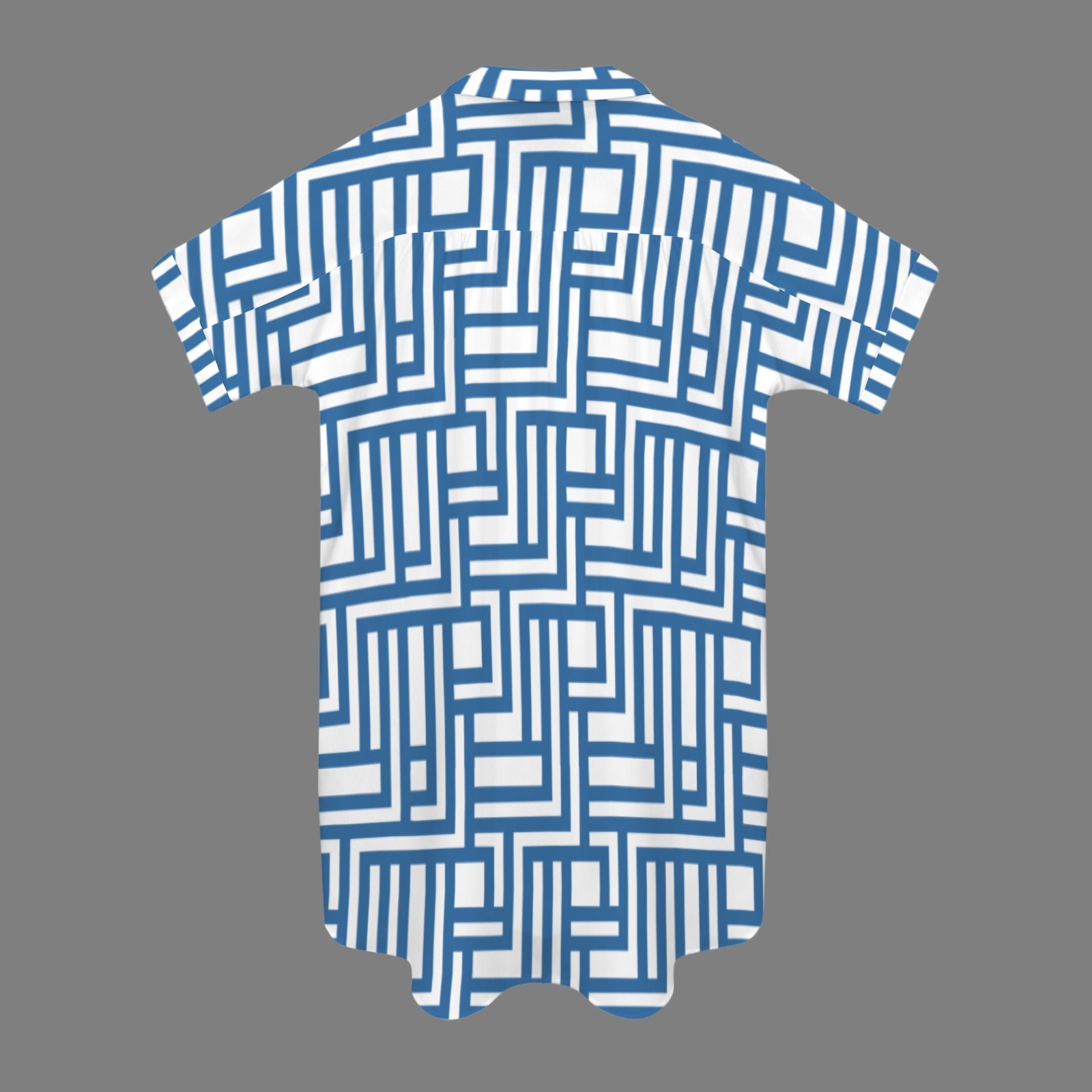 Paredes Button Shirt Dress (Blue)