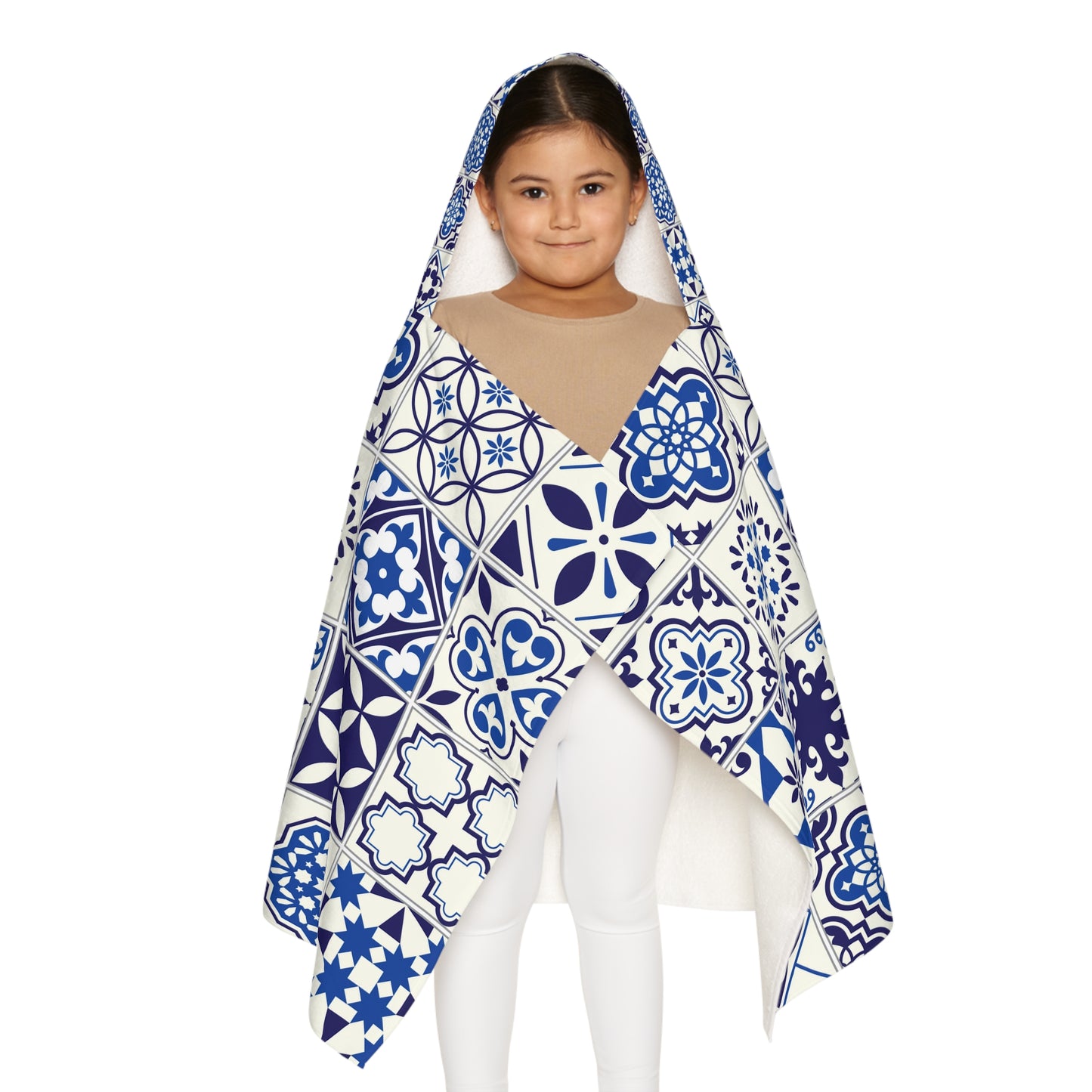 Toalha Juvenil Azul com Capuz