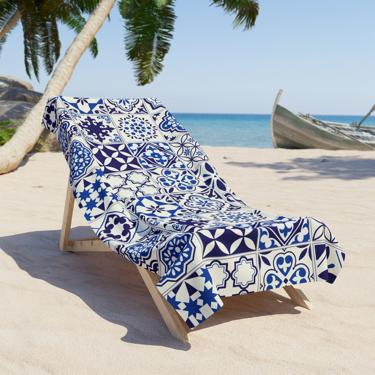 Toalha de Praia Azul