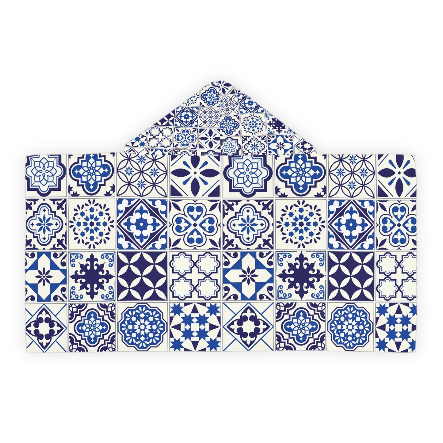 Toalha Juvenil Azul com Capuz