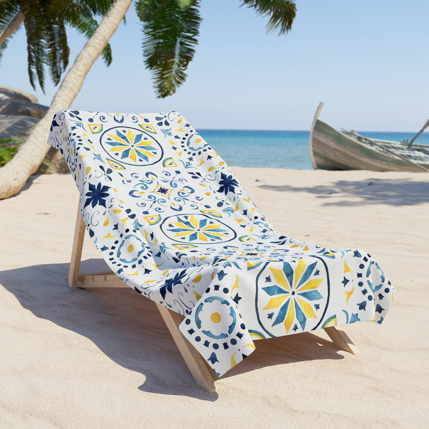 Toalha de Praia Sol e Lua