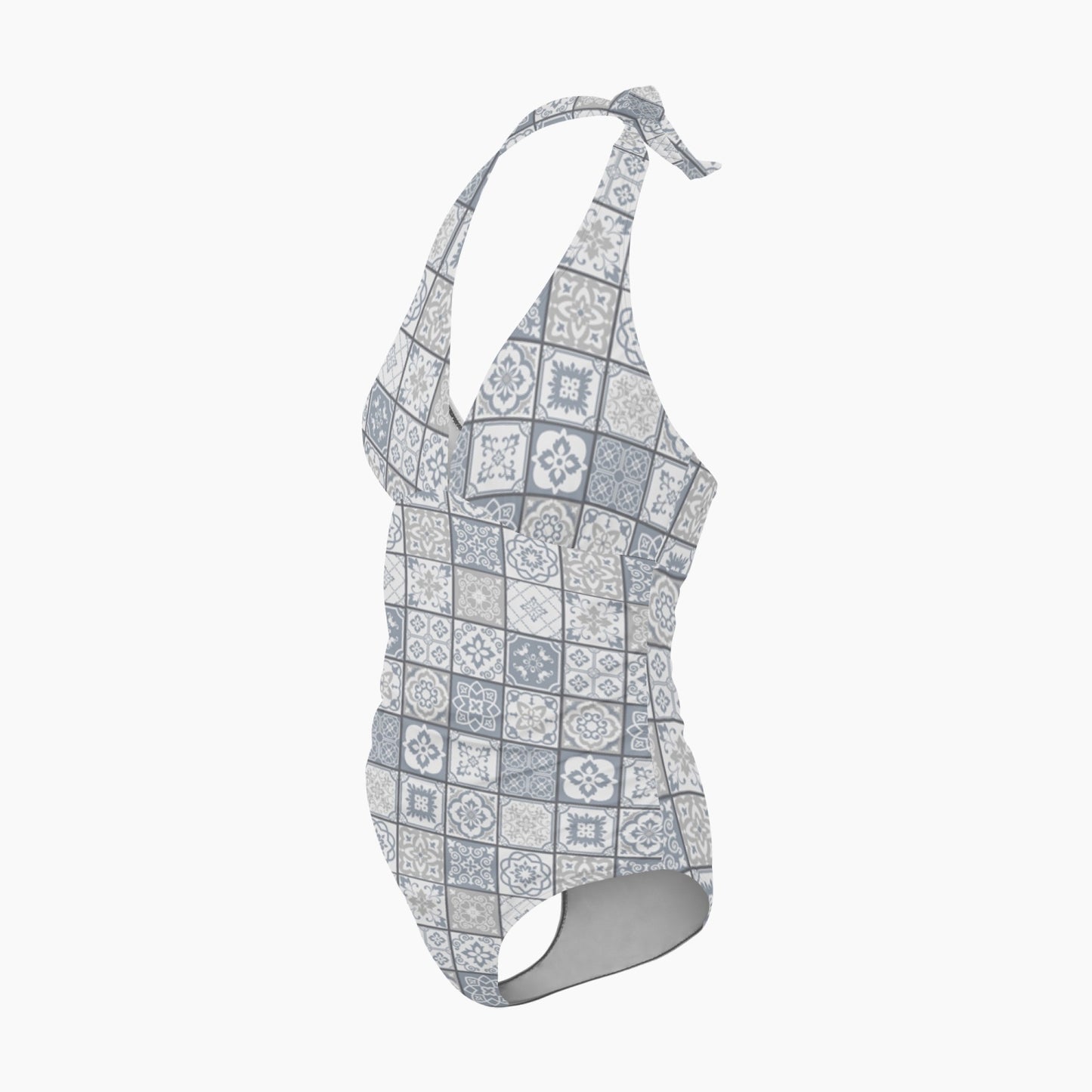 Maiô feminino Cinzento de uma peça
