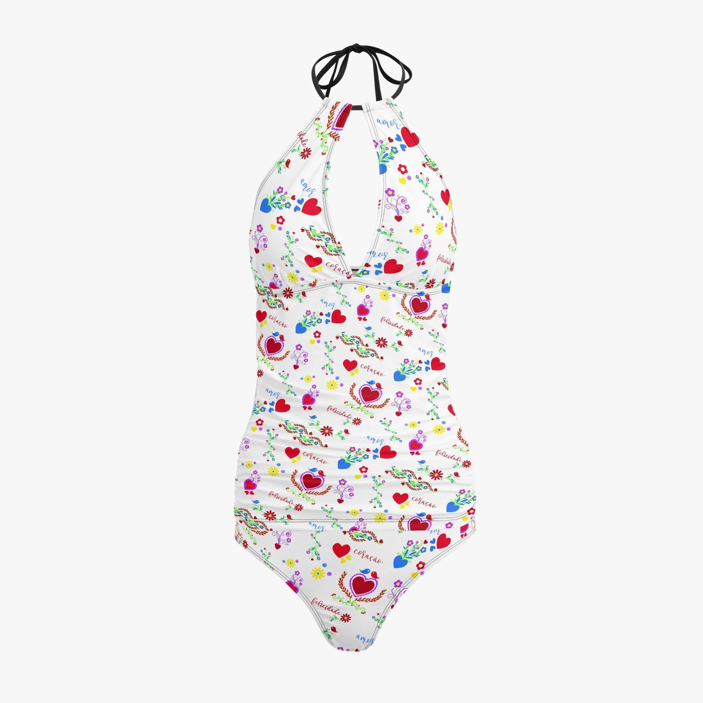 Tankini de duas peças Amor Halter Top