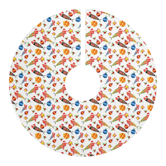 Sardinha de Natal Christmas Tree Skirt