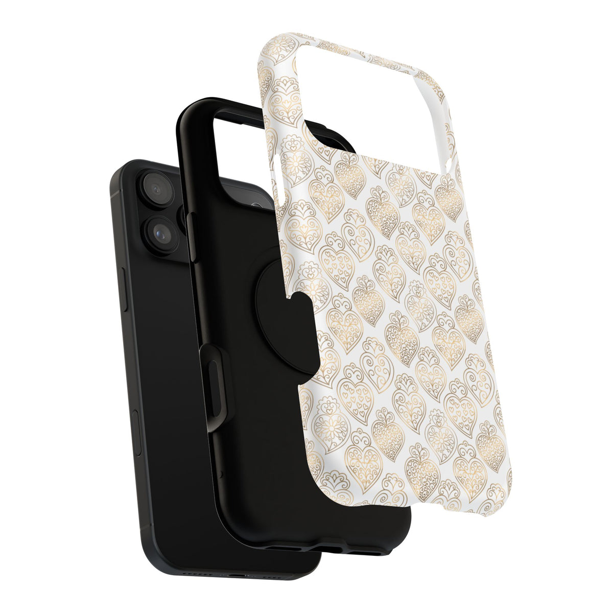 Viana Impact-Resistant Phone Case (White)