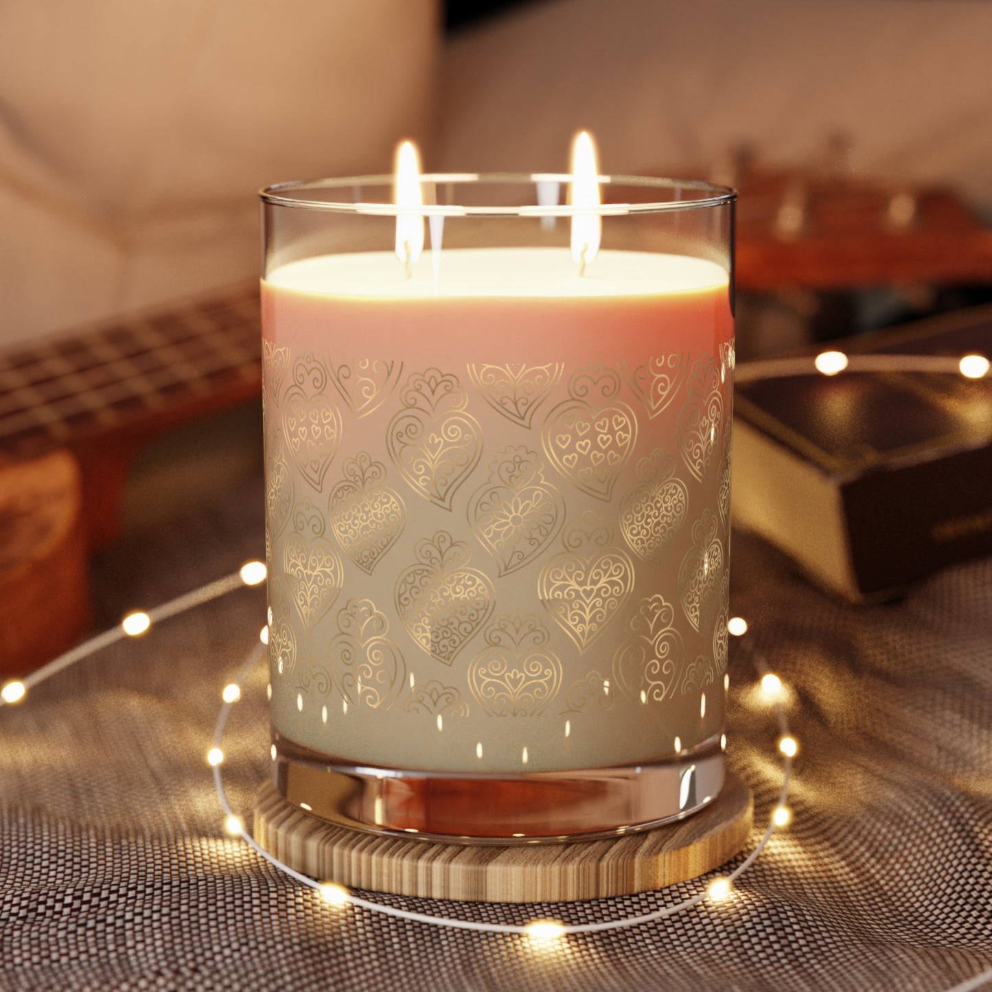 Coração Heartwarming Scented Candle – 11oz Full Glass