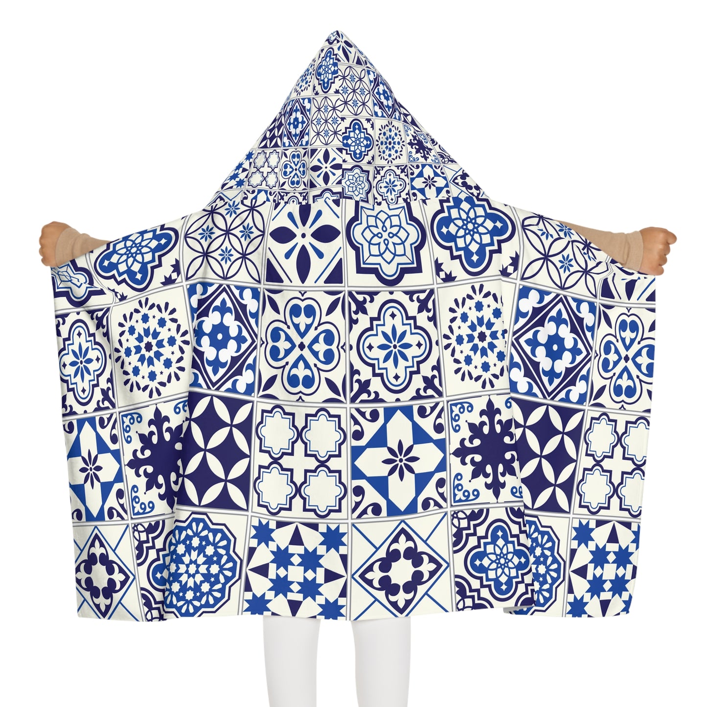 Toalha Juvenil Azul com Capuz
