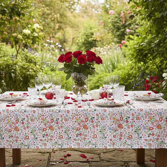 Amor tablecloth