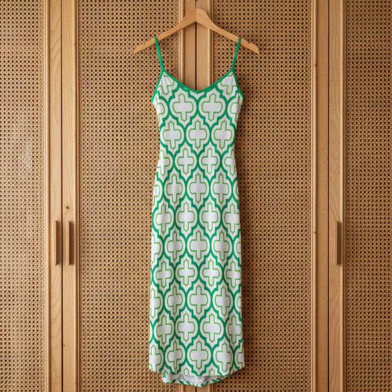 Aurea Spaghetti Strap Maxi Dress