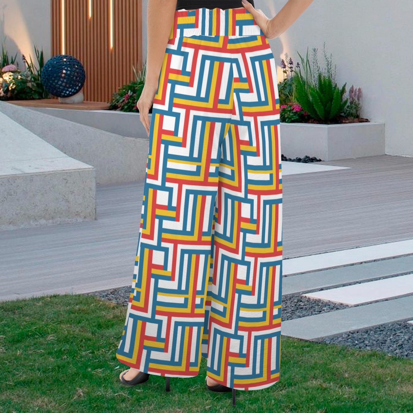 Paredes (Colorful) Wide Leg Pants
