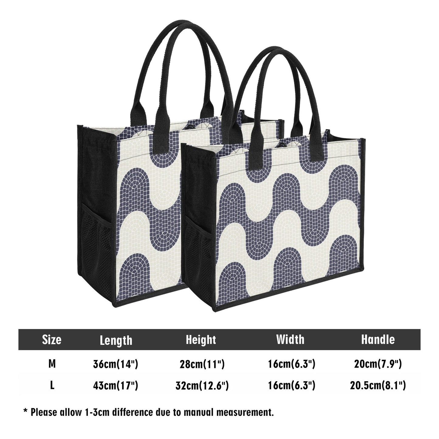 Rossio Canvas Tote Pair