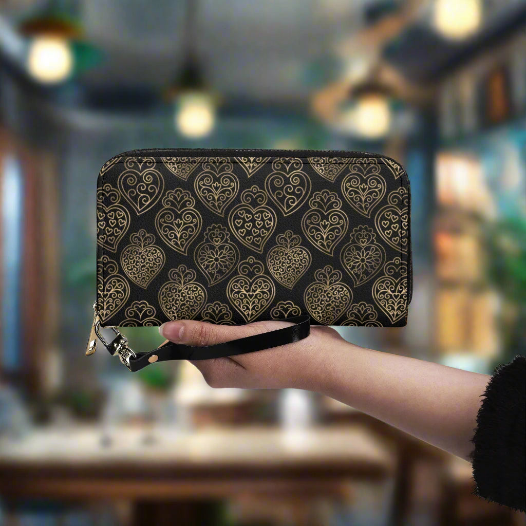 Viana Faux Leather Wallet