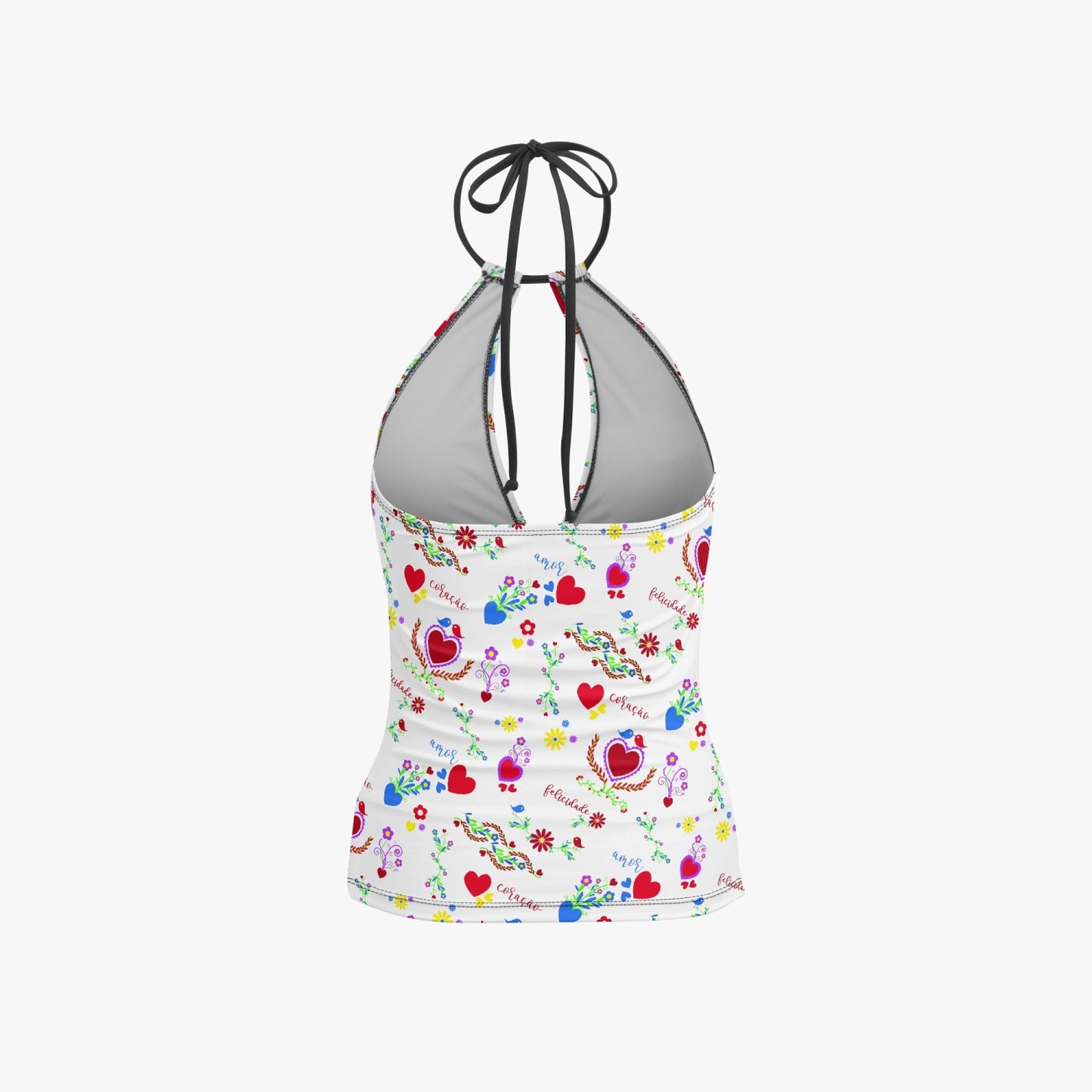Tankini de duas peças Amor Halter Top