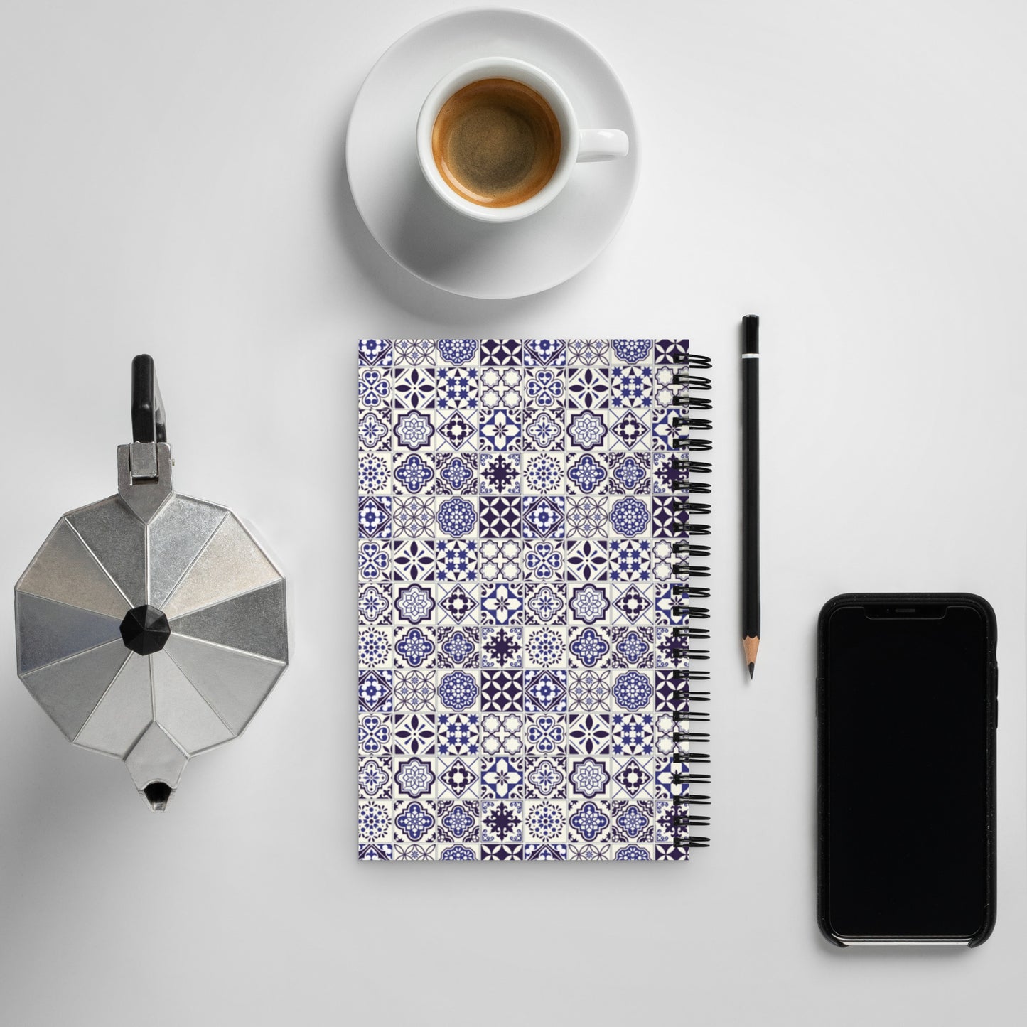 Azul Spiral notebook