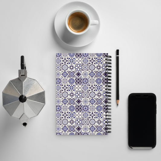Azul Spiral notebook