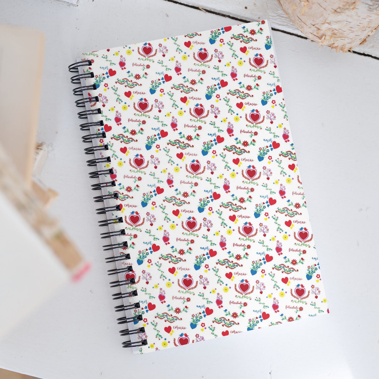 Amor Spiral notebook