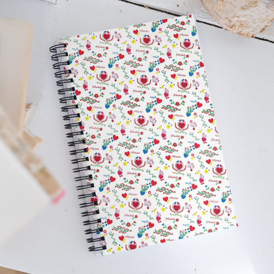 Amor Spiral notebook