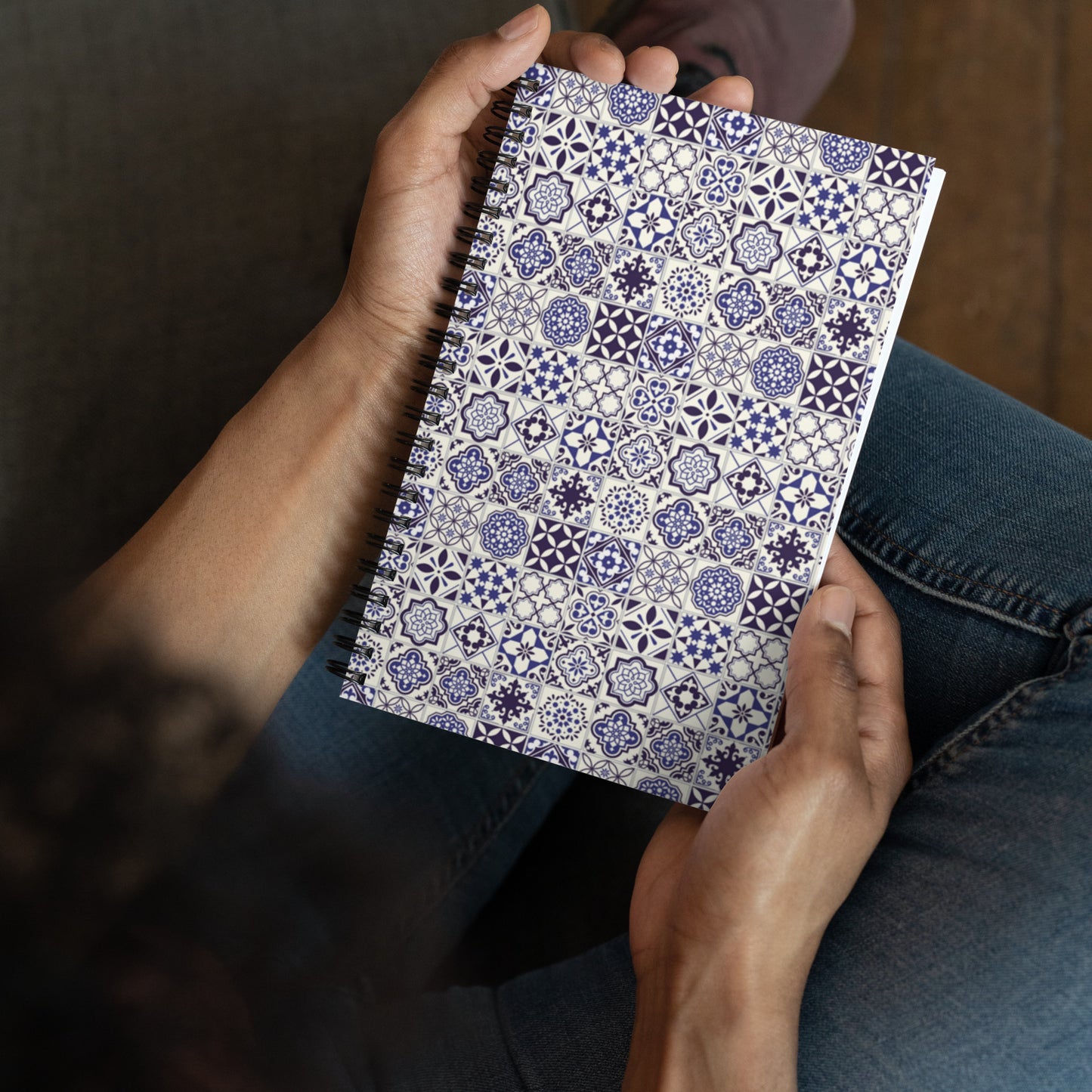 Azul Spiral notebook