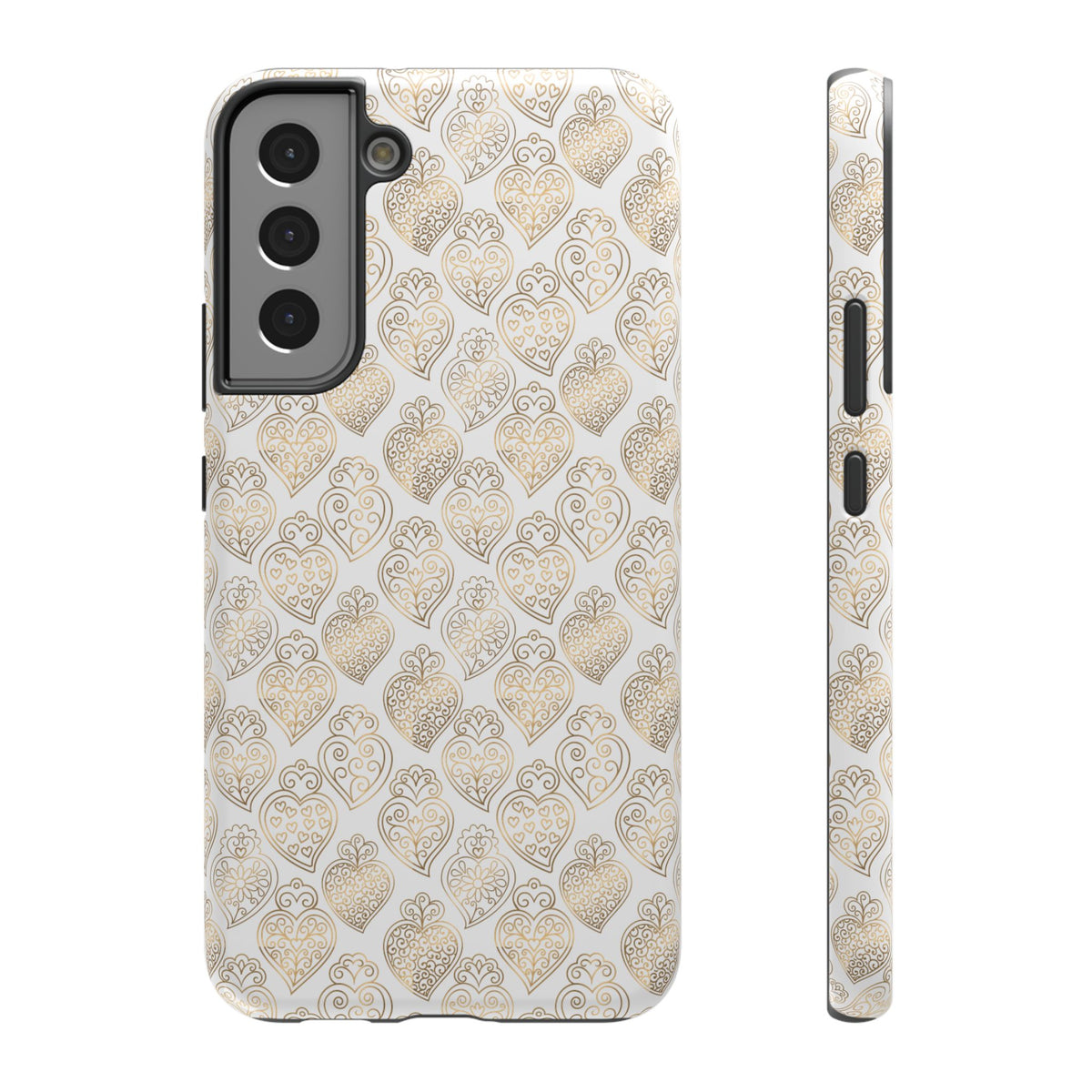 Viana Impact-Resistant Phone Case (White)
